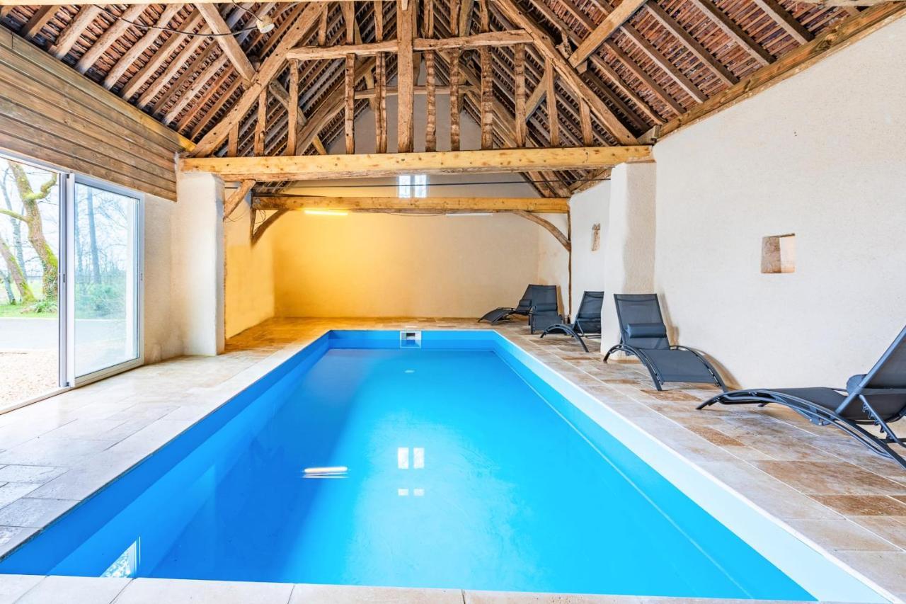 Crazy Villa Champs Corons 61 - Interior Heated Pool - 2H From Paris - 30P Les Menus Exteriér fotografie