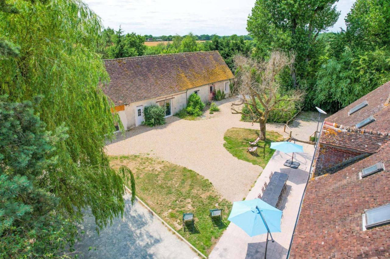 Crazy Villa Champs Corons 61 - Interior Heated Pool - 2H From Paris - 30P Les Menus Exteriér fotografie