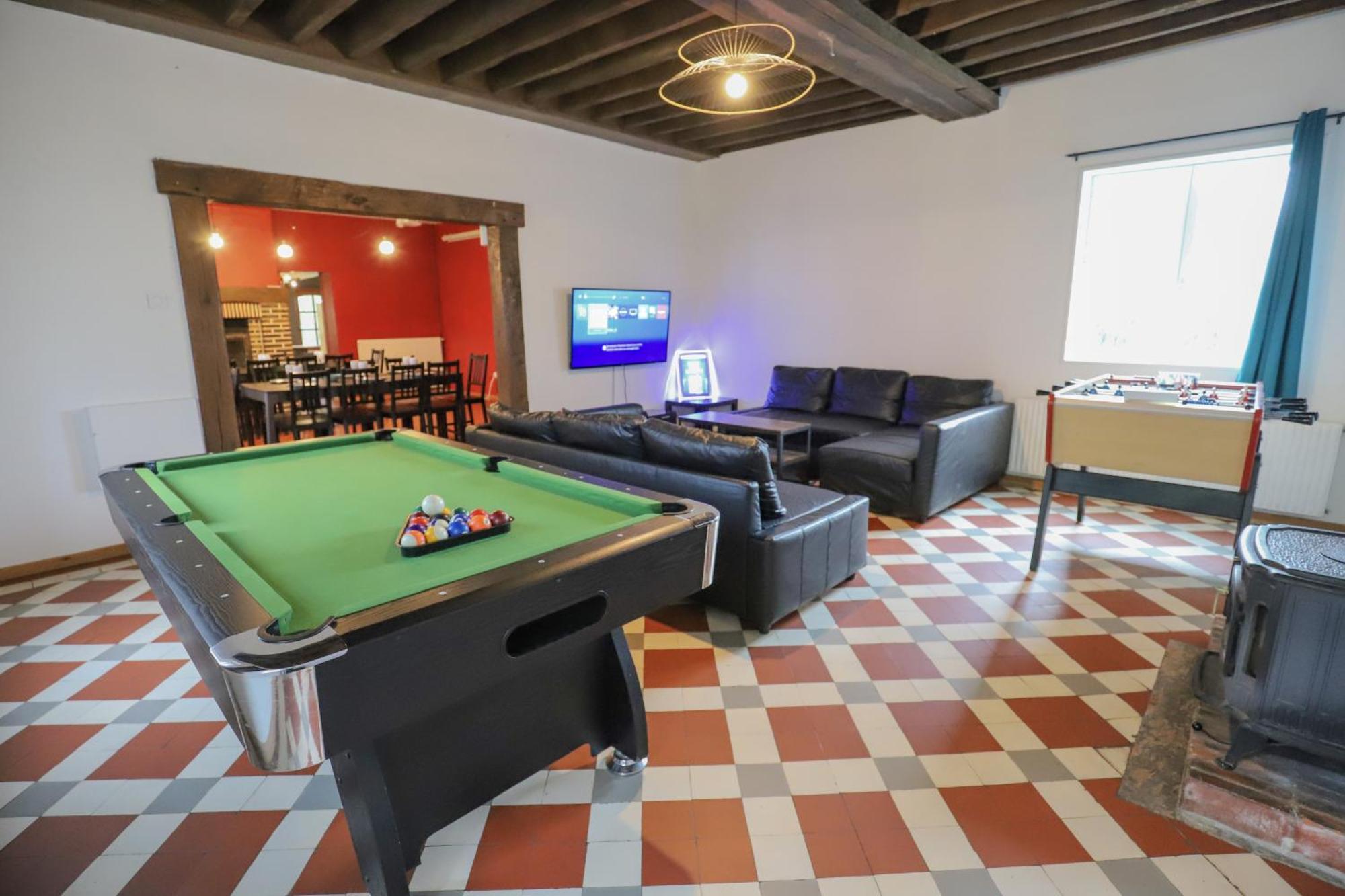 Crazy Villa Champs Corons 61 - Interior Heated Pool - 2H From Paris - 30P Les Menus Exteriér fotografie