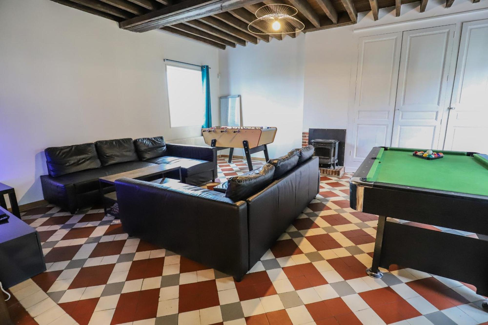 Crazy Villa Champs Corons 61 - Interior Heated Pool - 2H From Paris - 30P Les Menus Exteriér fotografie