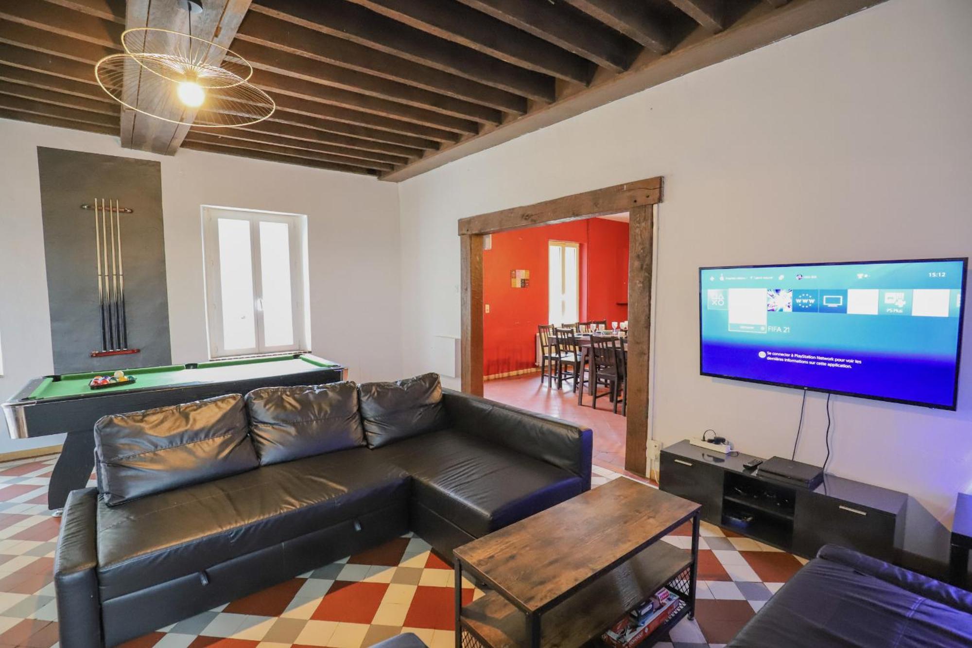 Crazy Villa Champs Corons 61 - Interior Heated Pool - 2H From Paris - 30P Les Menus Exteriér fotografie